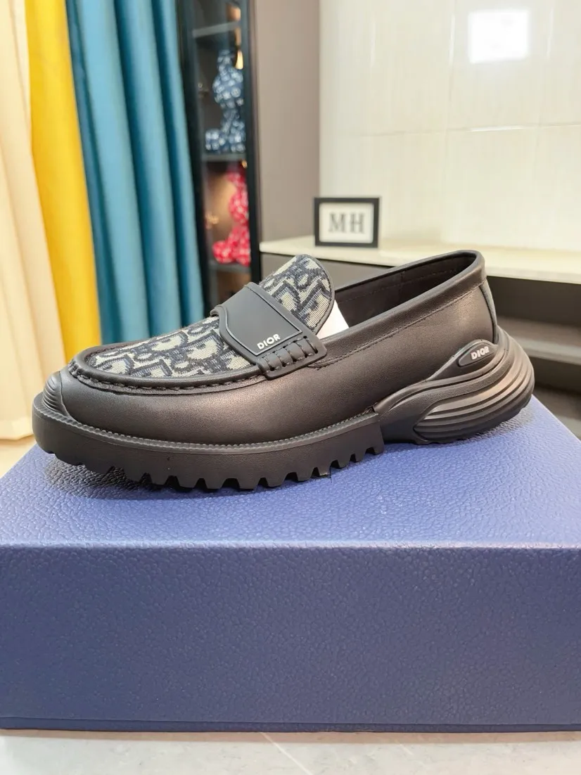 Men's shoes💰600🌹🌹【Dior】 All materials selected on the official website are carefully made according to the original materials💥Only the most beautiful and best original shoes😡The upper is made of the same material as the counter, elastic breathable mesh and glue combined💥TPR original outsole💥Size: 38-44💥